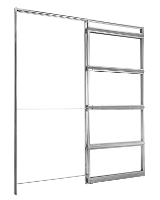 Eclisse Pocket Door System Steel Frame Kit for 2x4 Walls - Doors and Beyond