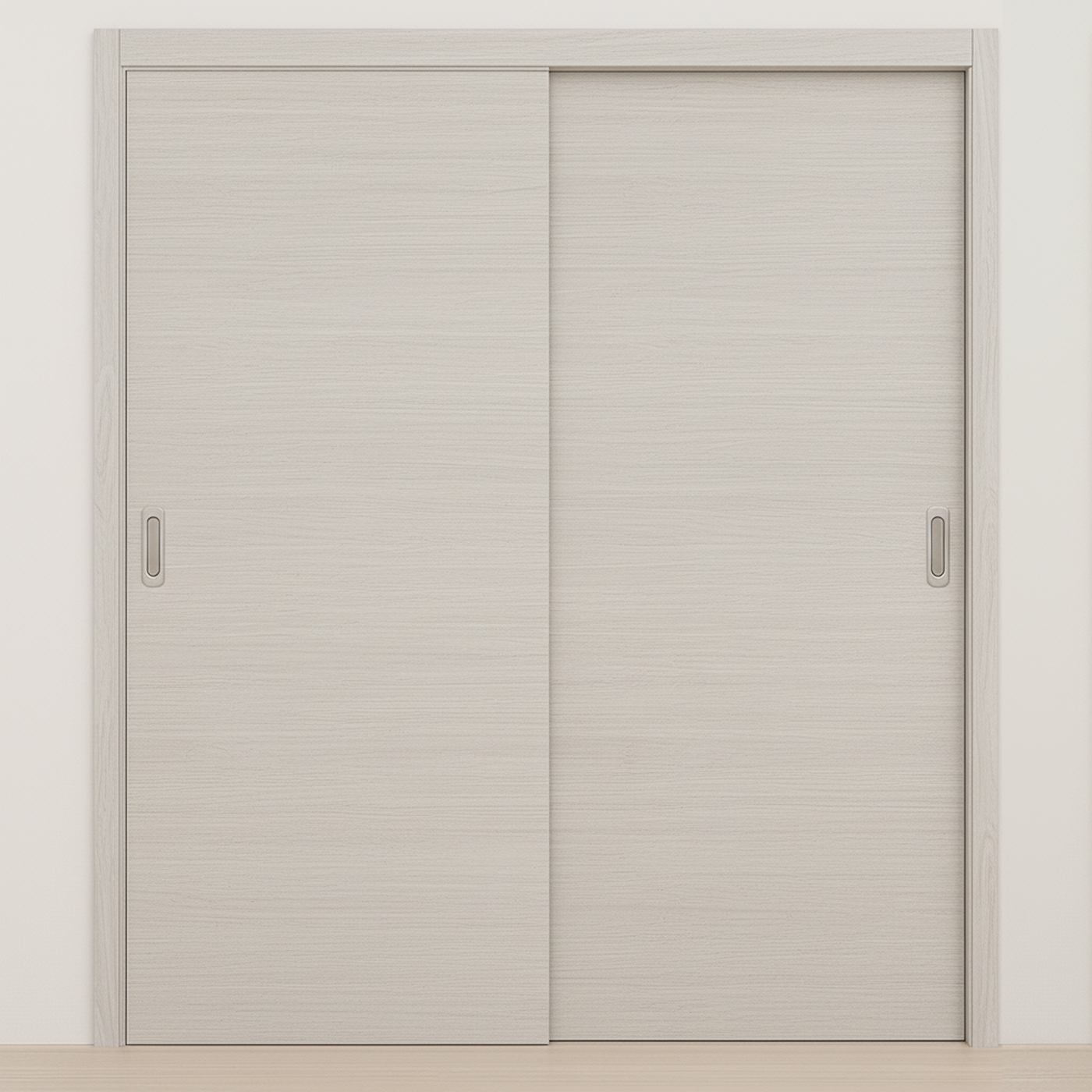 Braga Flush  Crema Matrix CPL Modern Bypass Door - Doors and Beyond