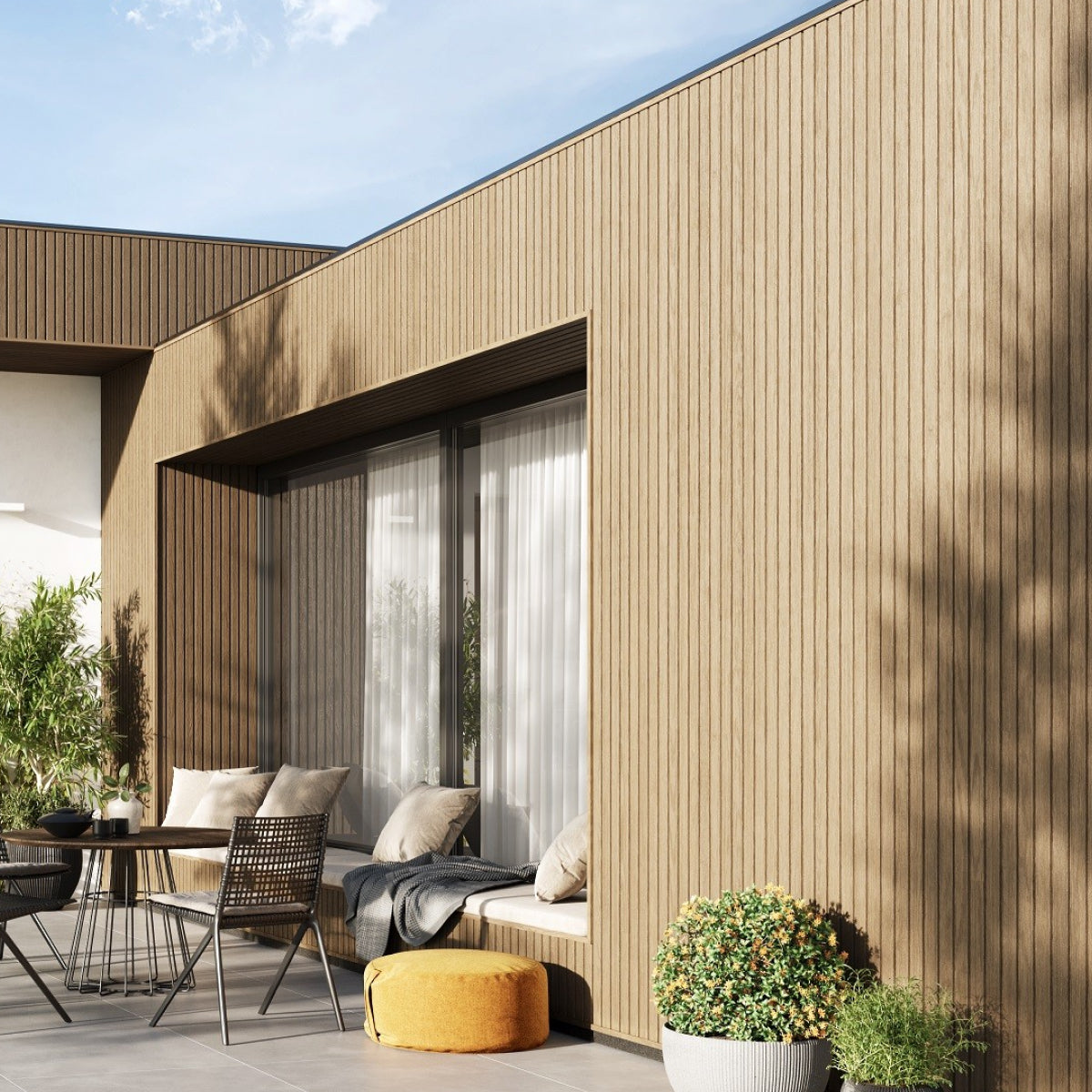 VILO Fronto Vinyl Siding SVP-06 Honey Oak 116 1/8“(9'7“) - 10 Pcs - Doors and Beyond