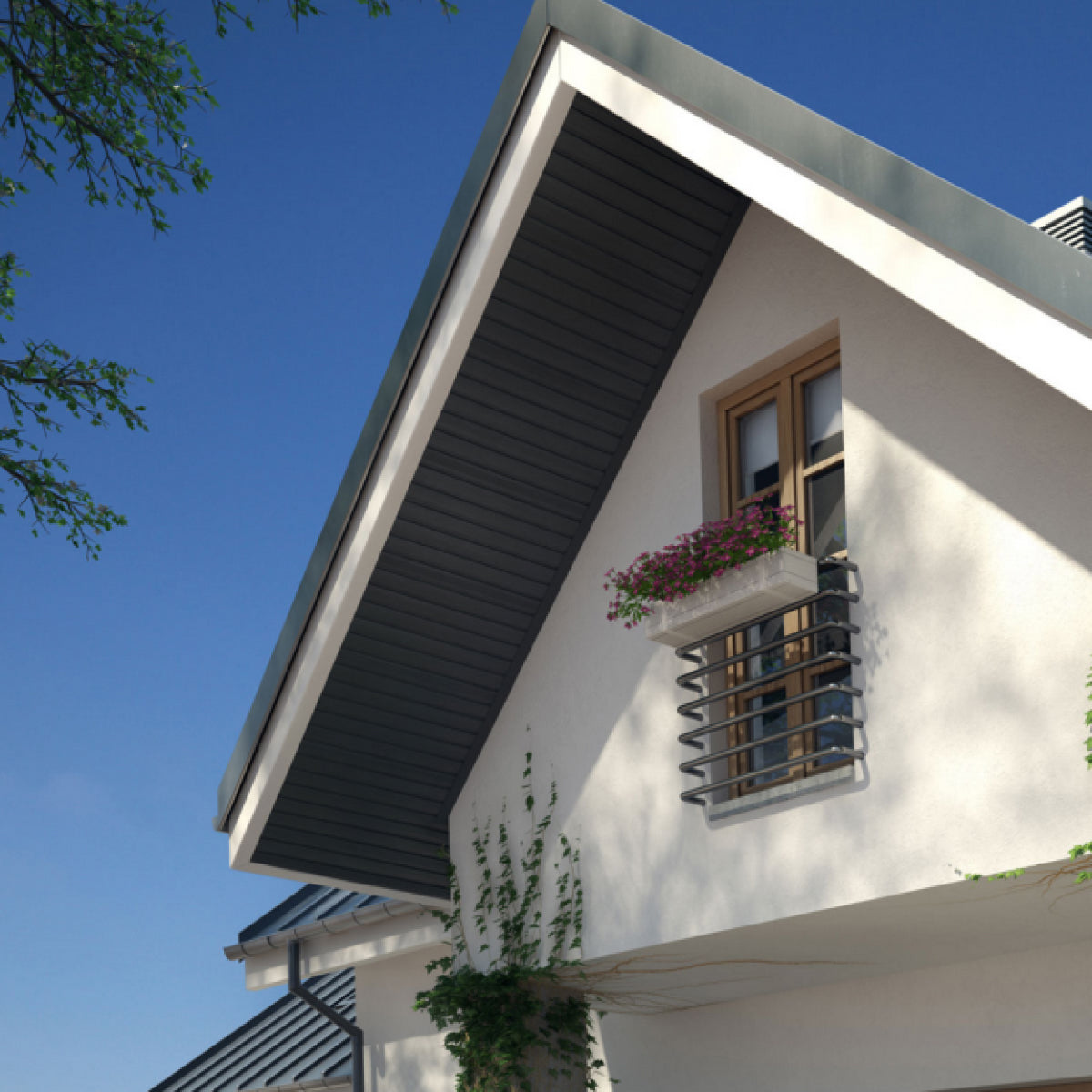 VILO Soffit SV-07 Graphite 106 5/16“ (8’8”) - 10 Pcs