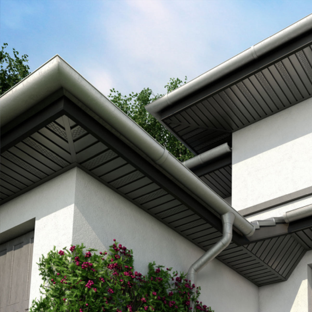 VILO Soffit SV-07 Graphite 106 5/16“ (8’8”) - 10 Pcs