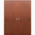 Nova M34 Sapele Laminated Modern Double Pocket Door - Doors and Beyond