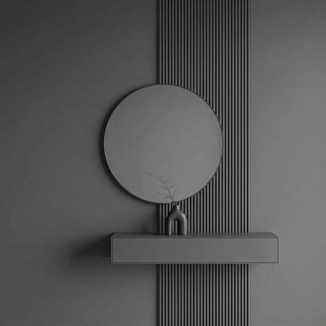 VILO MPC Decorative Wall Panel Deep Grey 104 5/16" x 23 5/8" - Doors and Beyond