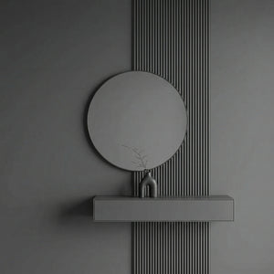 VILO MPC Decorative Wall Panel Deep Grey 104 5/16" x 23 5/8" - Doors and Beyond