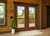 ProVia Legacy Steel 20GA Heavy Duty Patio Double Door Downsized 72x80 Autumn Red/Autumn Red Double Pane Low-E W Argon Gas - Doors and Beyond