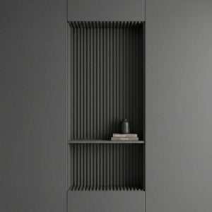 VILO MPC Decorative Wall Panel Deep Grey 104 5/16" x 23 5/8" - Doors and Beyond