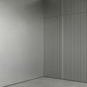 VILO MPC Decorative Wall Panel Brushed Steel 104 5/16" x 23 5/8" - Doors and Beyond