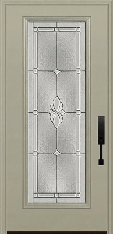 ProVia Legacy Single Entry Door 460 Style Somerset Decorative Glass with Zinc Caming and Low-E - Doors and Beyond