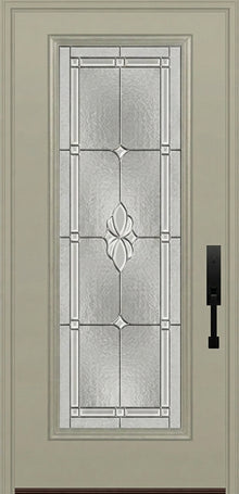 ProVia Legacy Single Entry Door 460 Style Somerset Decorative Glass with Zinc Caming and Low-E - Doors and Beyond