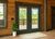 ProVia Legacy Steel 20GA Heavy Duty Patio Double Door Downsized 72x80 Evergreen/Evergreen Double Pane Low-E W Argon Gas - Doors and Beyond