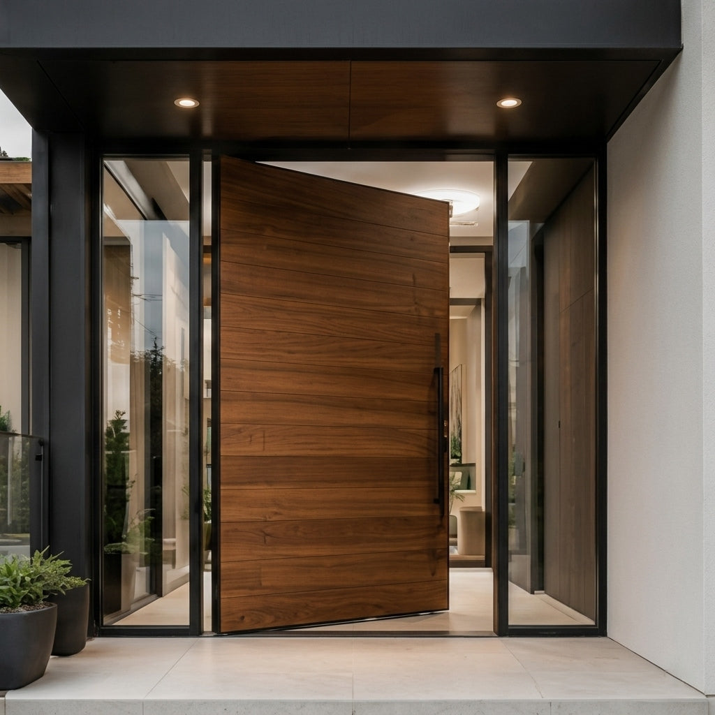 Pivot Front Doors
