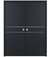 Nova Glam Pro 008 Soft Black Laminated Modern Double Pocket Door - Doors and Beyond