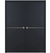 Nova Glam Pro 007 Soft Black Laminated Modern Double Pocket Door - Doors and Beyond