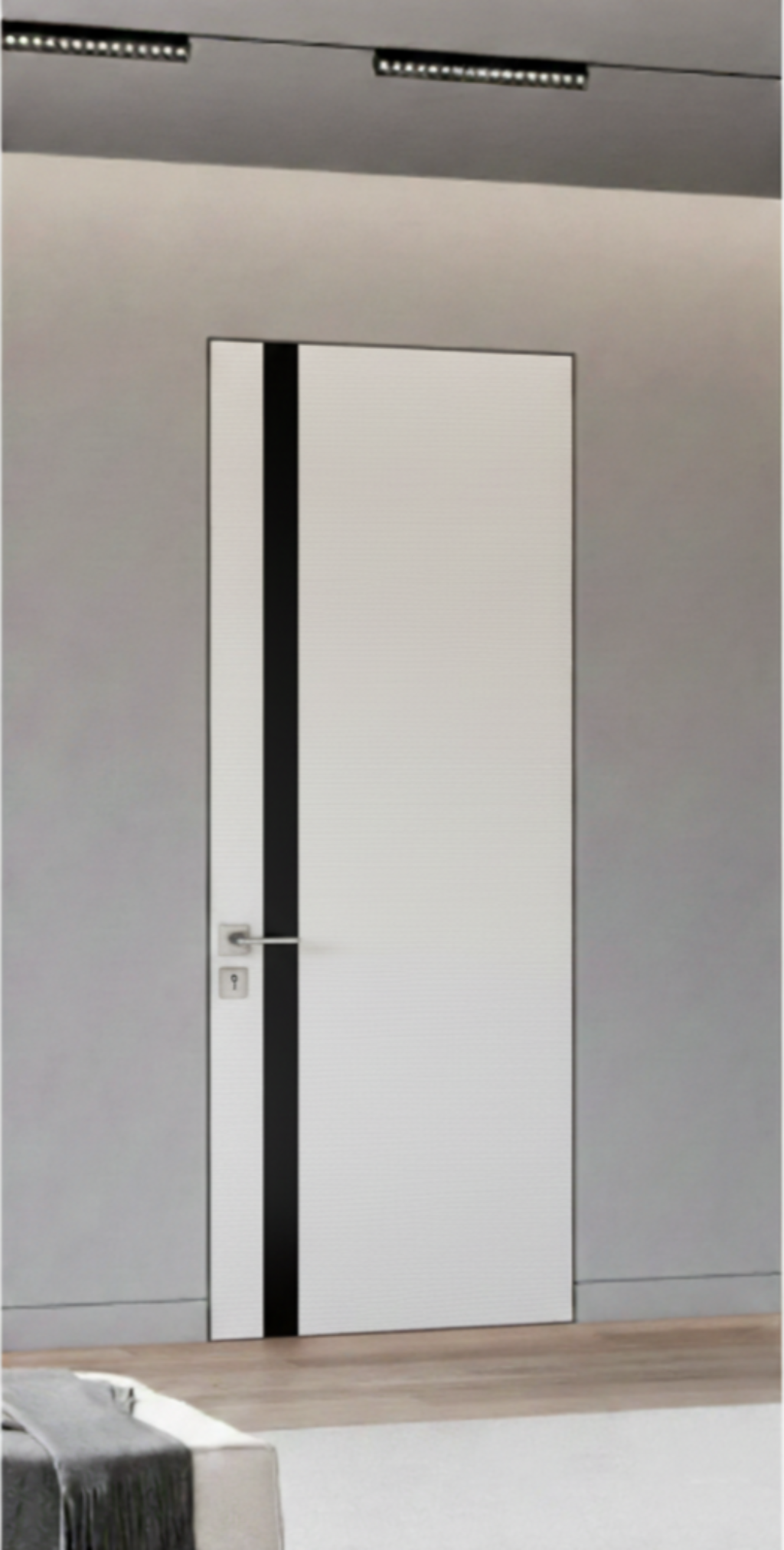 Nova 1G Braga Bianco Matrix CPL Frameless Modern Door