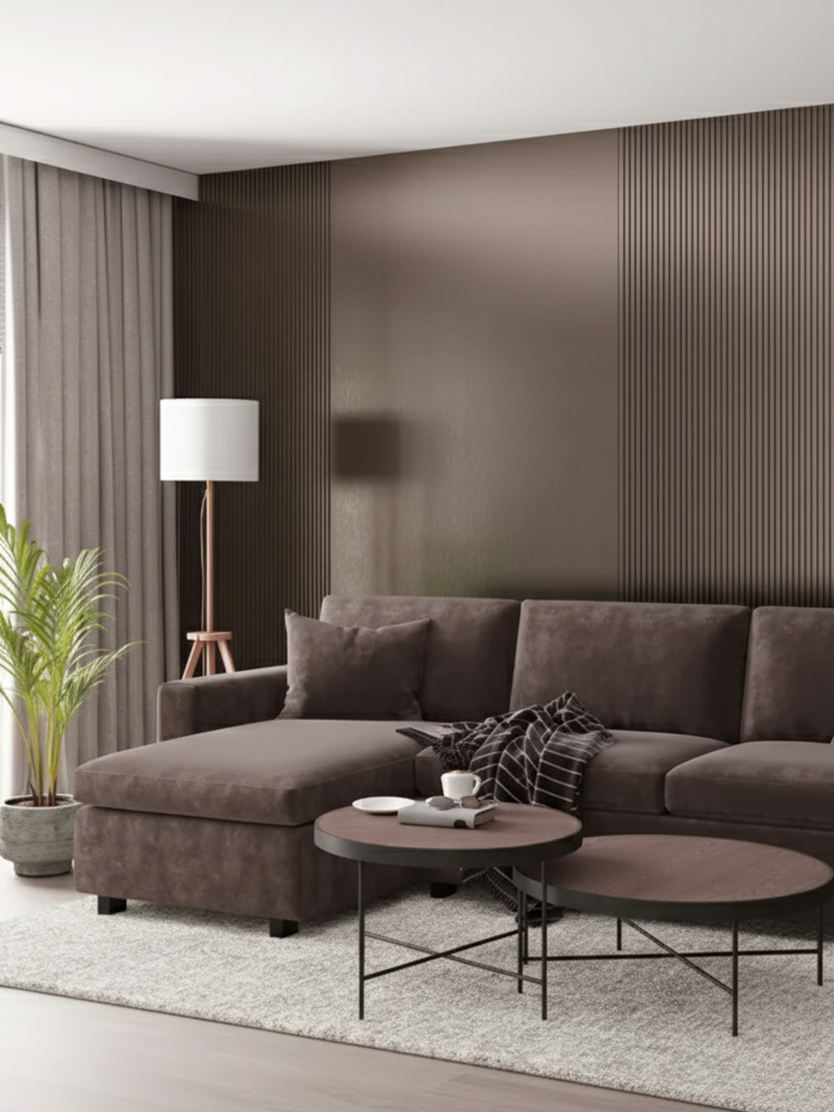 VOX MPC Slat Panel M Rose Copper 104 5/16" x 6 5/16" - Doors and Beyond