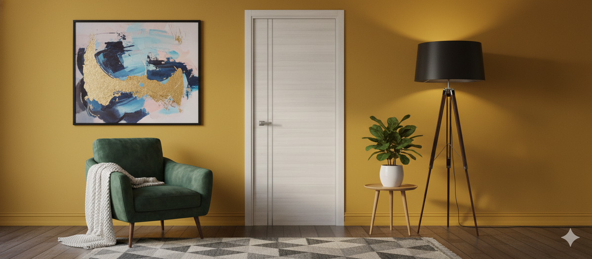 Modern Beige Interior Doors