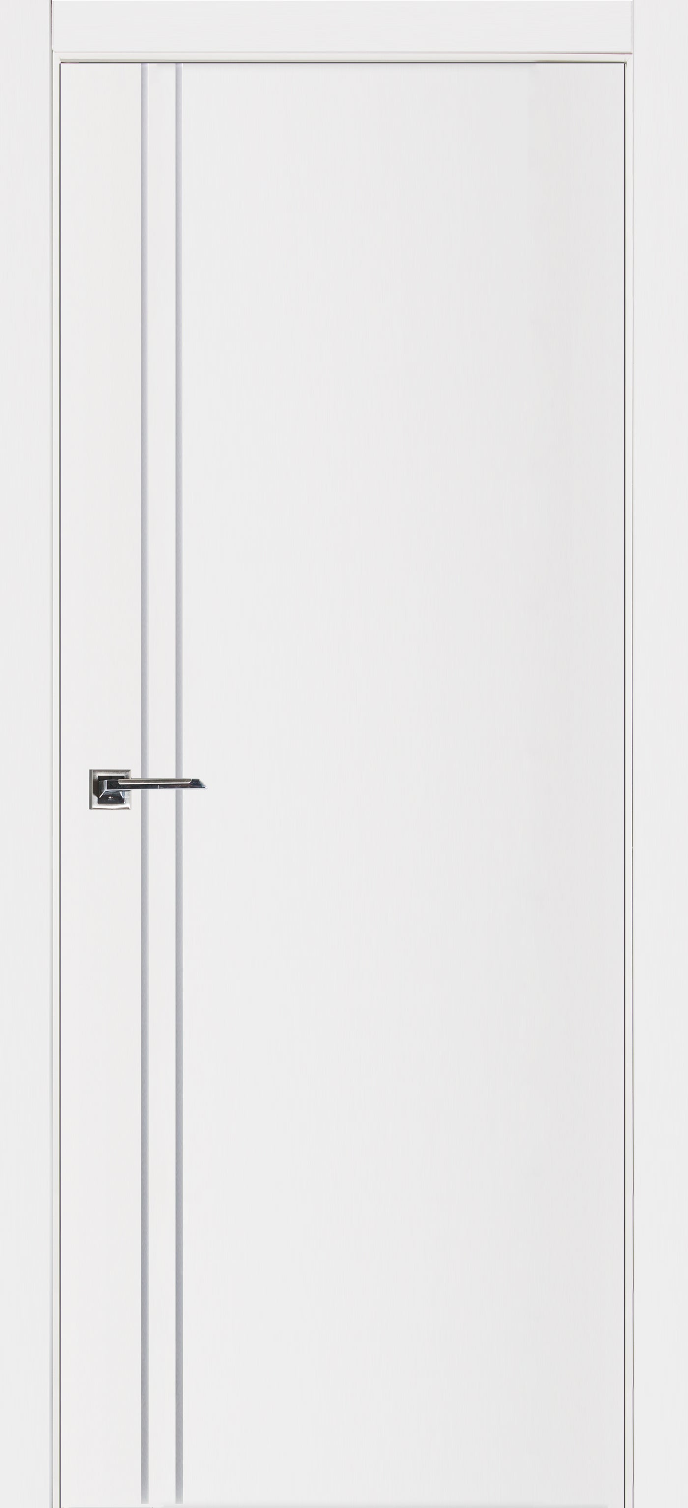 Nova Glam Pro 002 Soft White Laminated Modern Door Slab - Doors and Beyond
