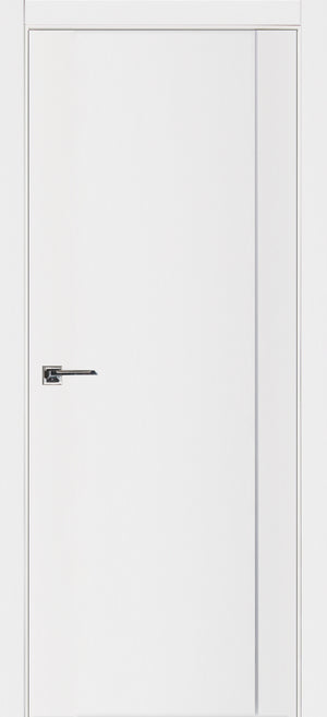 Nova Glam Pro 005 Soft White Laminated Modern Door Slab - Doors and Beyond