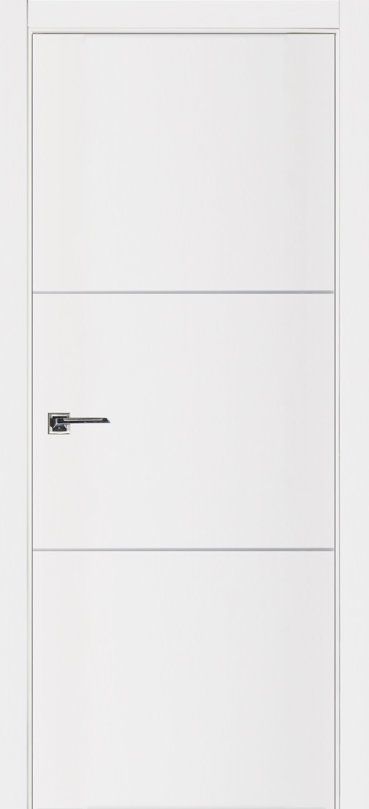 Nova Glam Pro 006 Soft White Laminated Modern Door Slab - Doors and Beyond