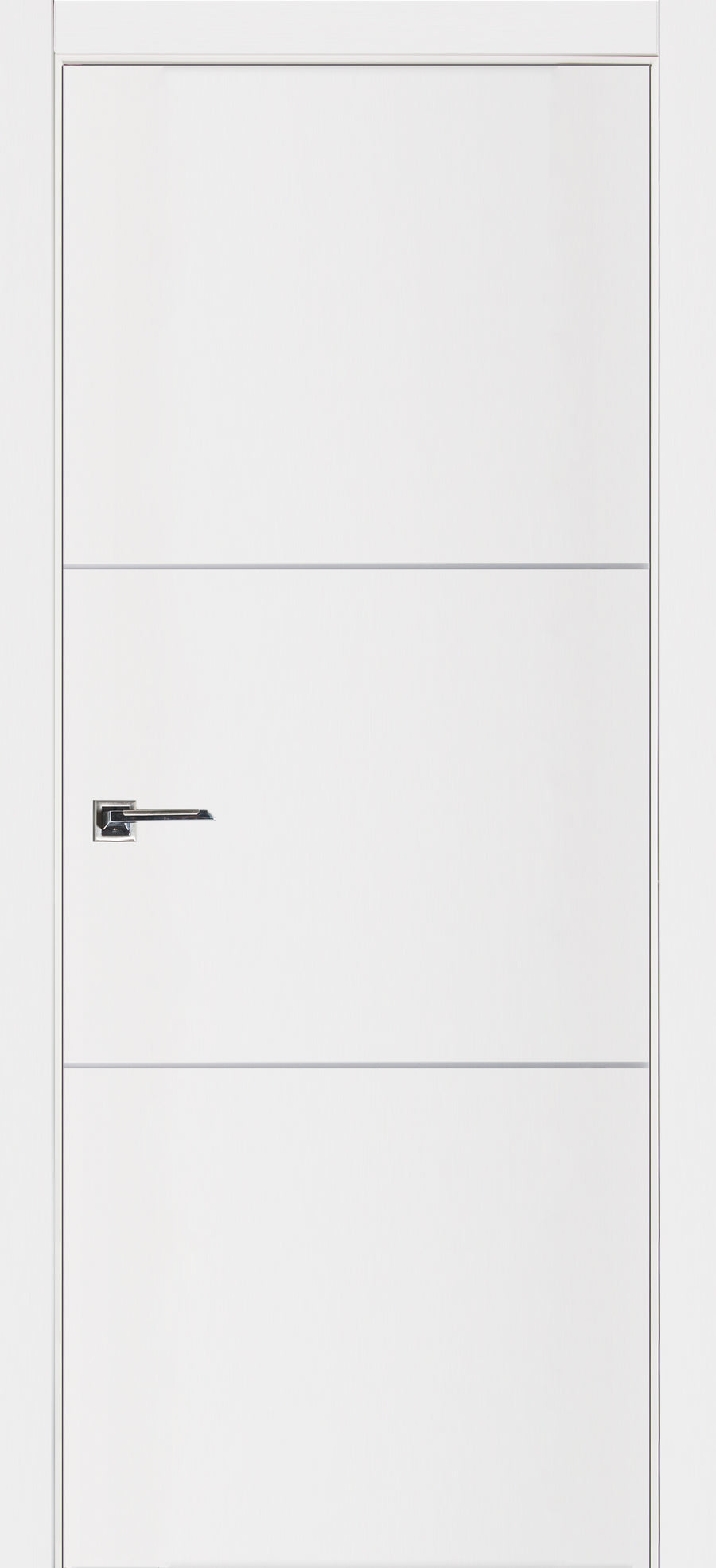 Nova Glam Pro 006 Soft White Laminated Modern Door Slab - Doors and Beyond