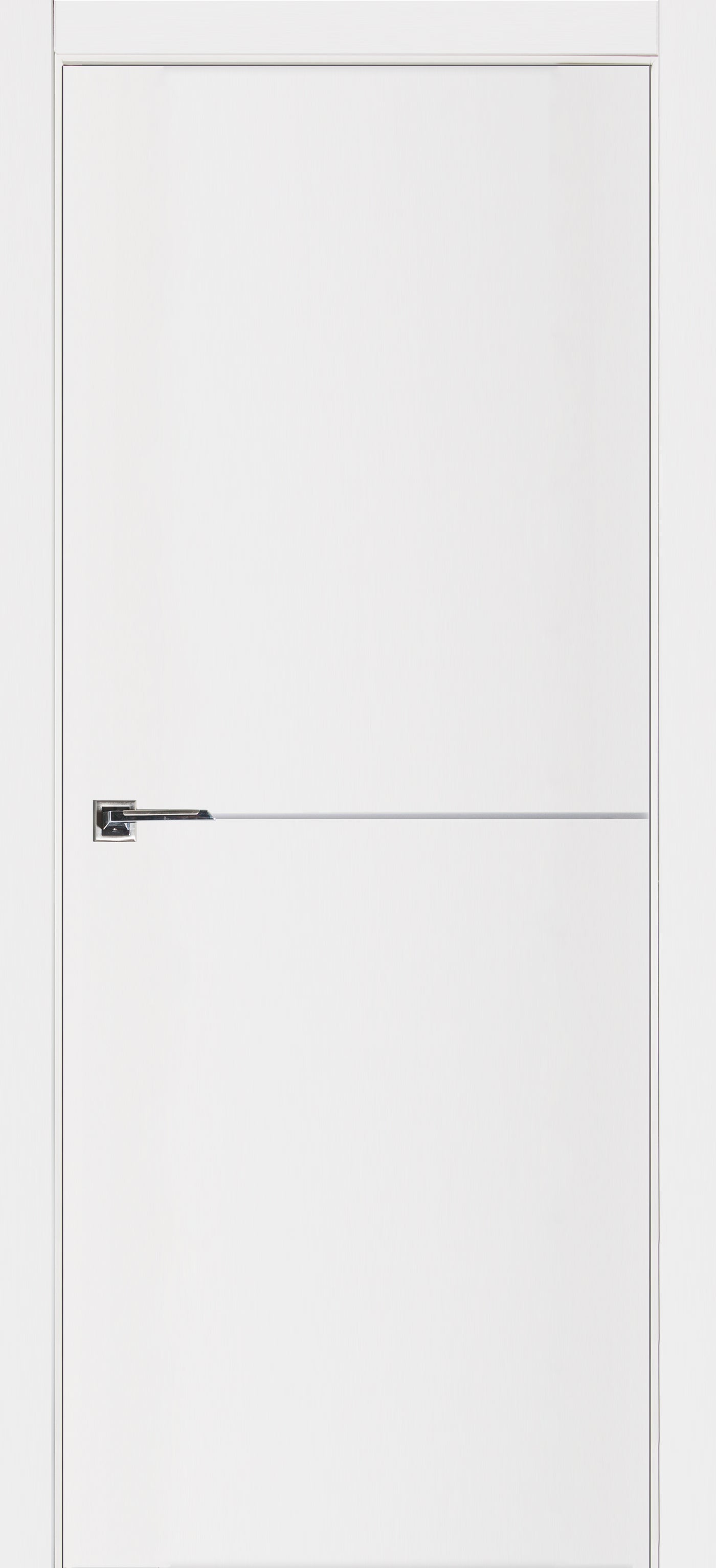 Nova Glam Pro 007 Soft White Laminated Modern Door Slab - Doors and Beyond