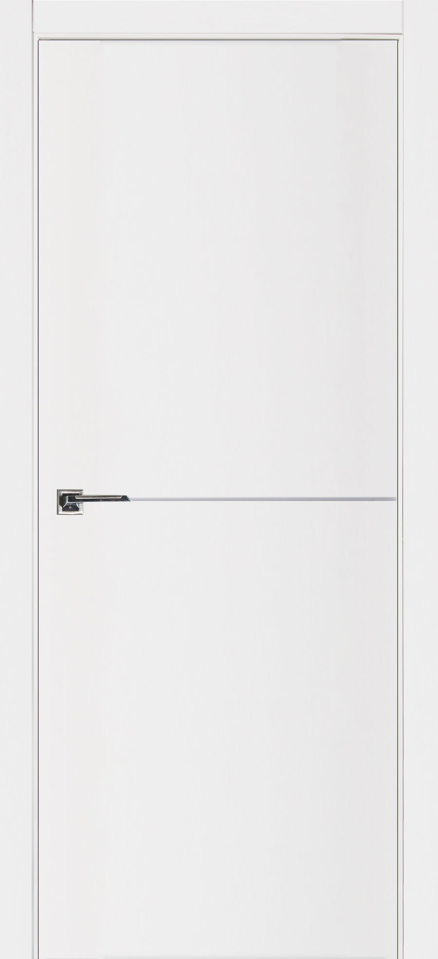 Nova Glam Pro 007 Soft White Laminated Modern Door Slab - Doors and Beyond