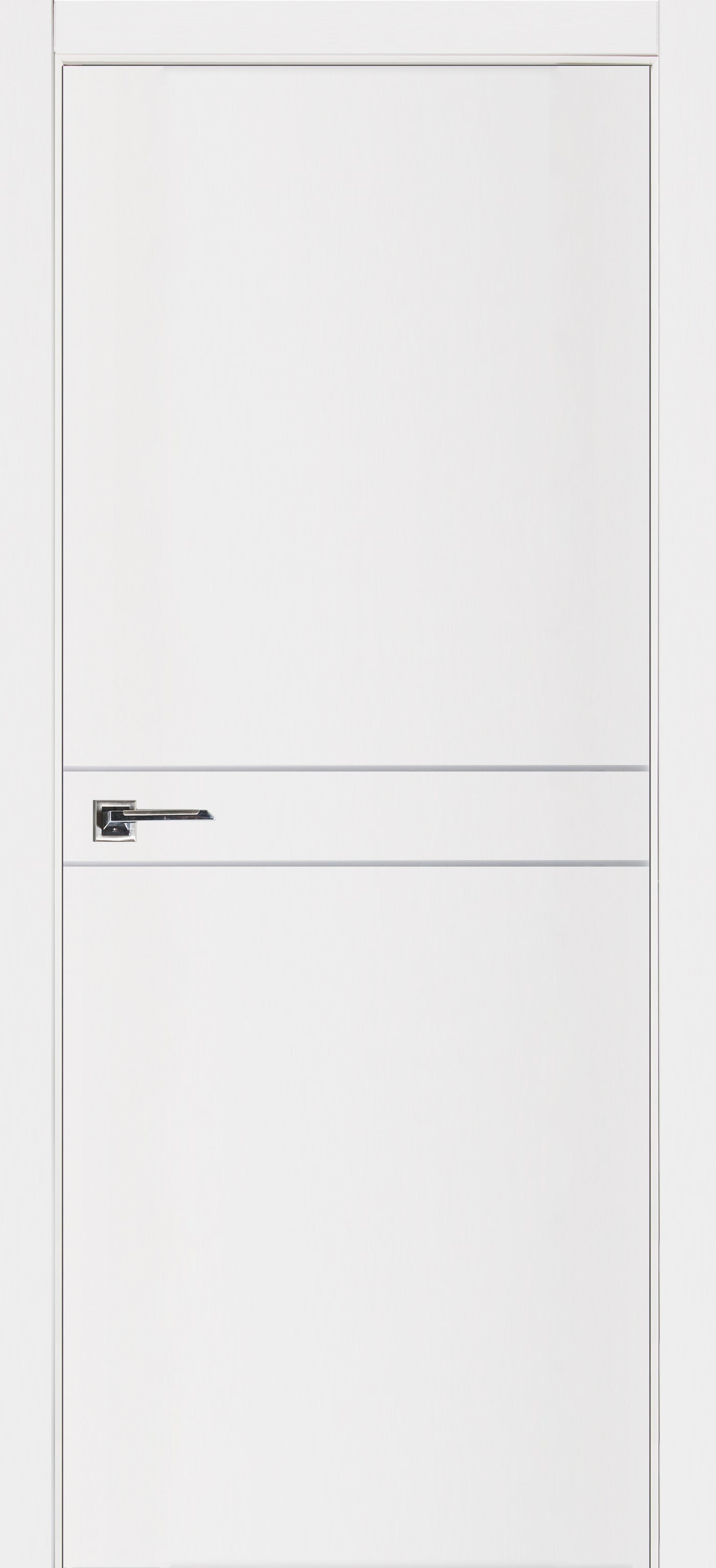 Nova Glam Pro 008 Soft White Laminated Modern Door Slab - Doors and Beyond