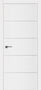 Nova Glam Pro 010 Soft White Laminated Modern Door Slab