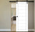 Nova Domino 02 Soft White Laminated Modern Barn Door