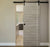 Nova 1VR Braga Palissandro Matrix Laminated Modern Barn Door - Doors and Beyond