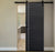 Nova 1V Braga Blu Matrix Laminated Modern Barn Door - Doors and Beyond