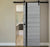 Nova 1G Braga Olmo Matrix Laminated Modern Barn Door - Doors and Beyond