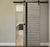 Nova 1G Braga Palissandro Matrix Laminated Modern Barn Door - Doors and Beyond
