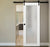 Nova 1-Lite Braga Bianco Matrix Laminated Modern Barn Door - Doors and Beyond