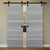 Nova 4H Braga Olmo Matrix Laminated Modern Double Barn Door - Doors and Beyond