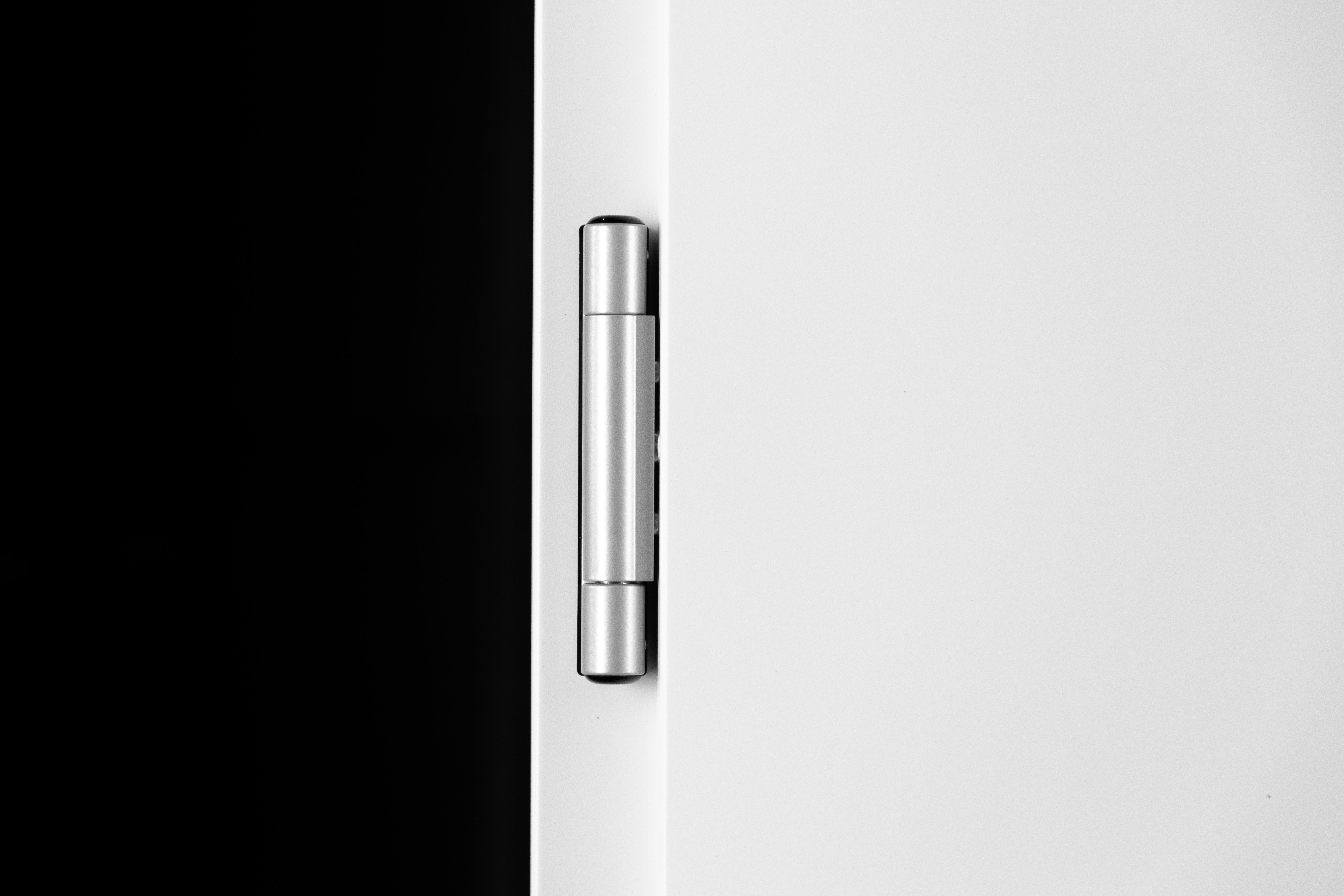 Nova Inox S2 Modern Exterior Single Door 36x80 with Transom - Unit Size 38 x 95 1/2”- White