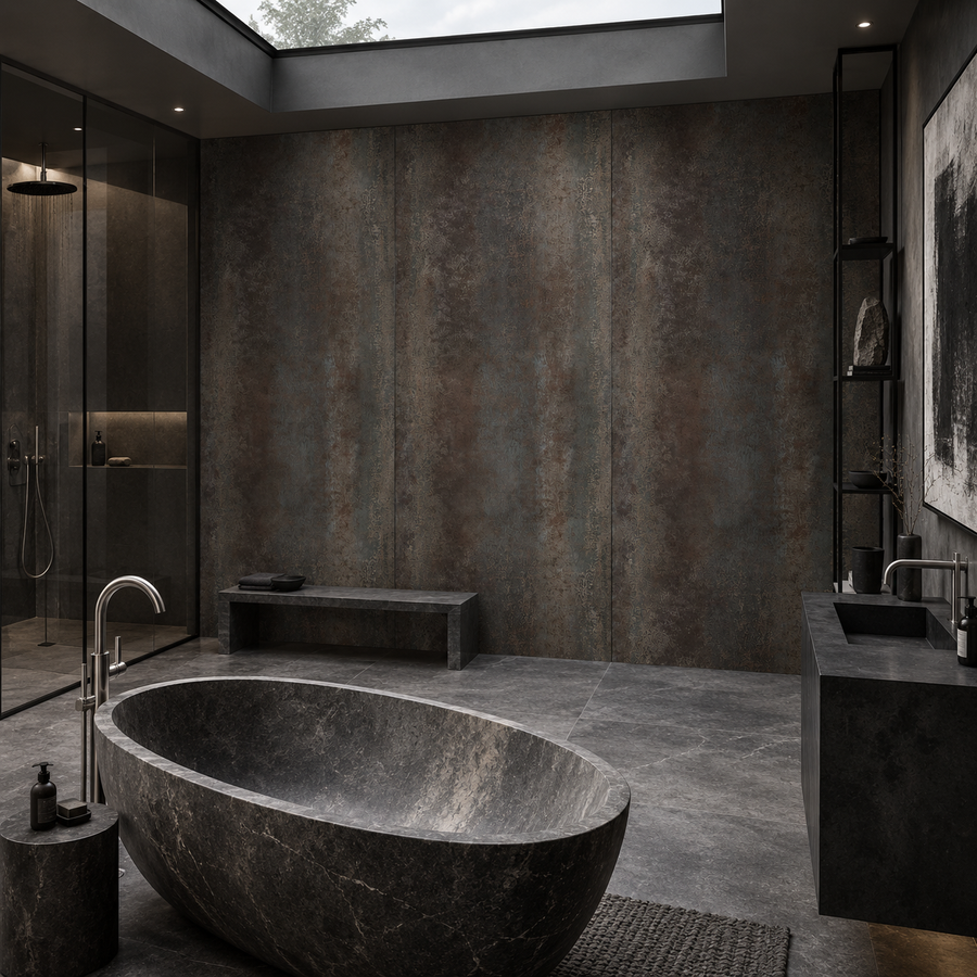 VOX Wall SPC Oxyd embossed matt 43 5/16" x 110 1/4" - Doors and Beyond