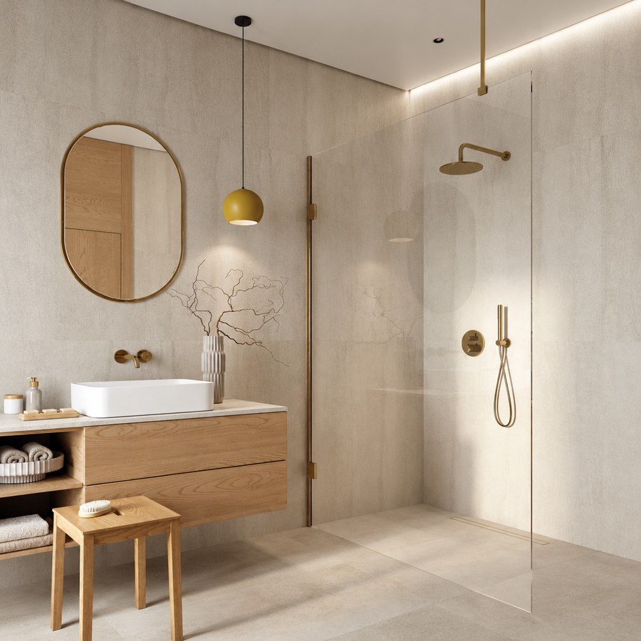 VOX Wall SPC Mineral sand embossed matt 21 5/8" x 43 5/16" - Doors and Beyond