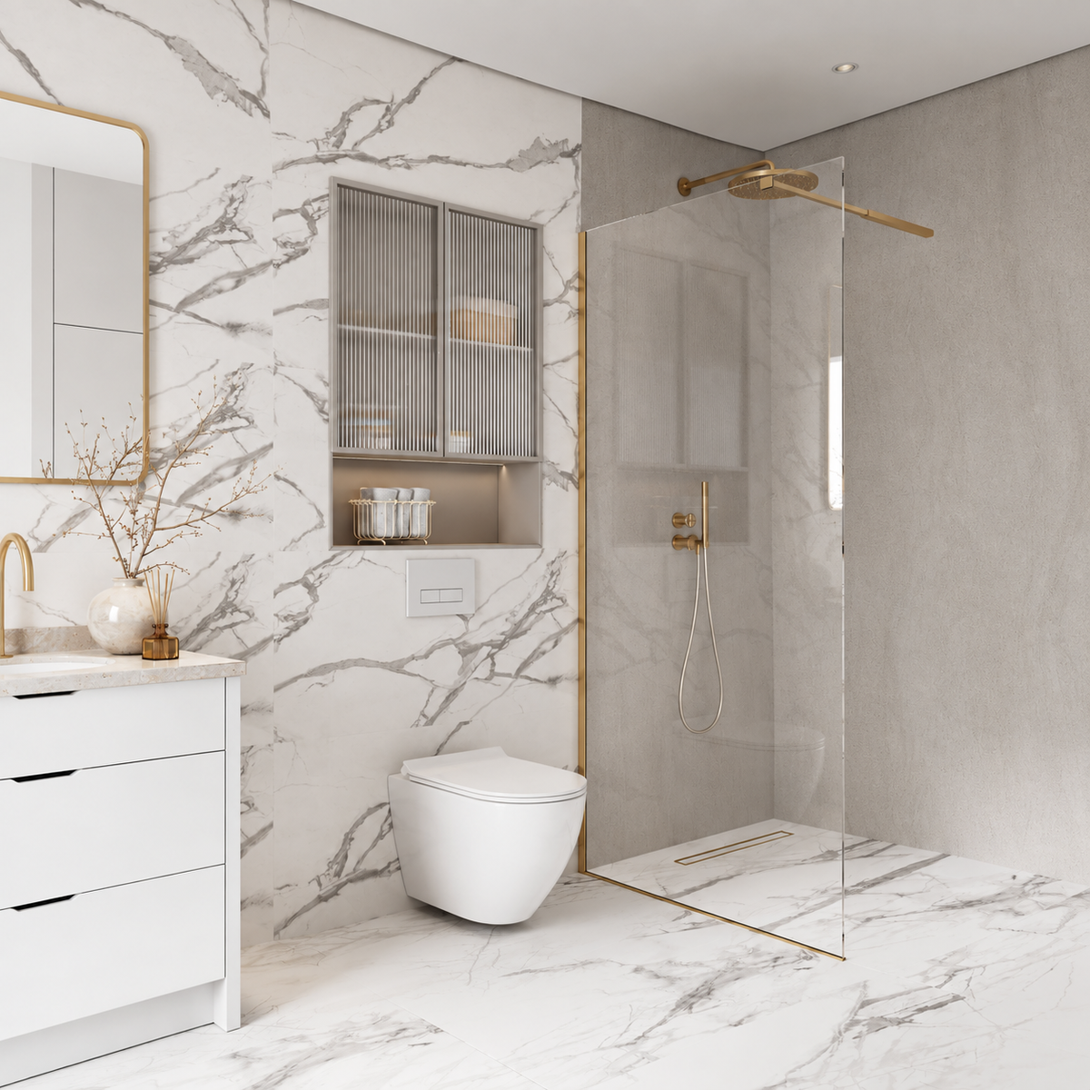 VOX Wall SPC Elegance full matt 21 5/8" x 43 5/16" - Doors and Beyond