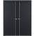 Nova Glam Pro 003 Soft Black Laminated Modern Double Pre-Hung Door