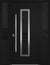 Nova Inox S1 Modern Exterior Single Door W/ (2) 12