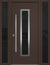 Nova Inox S1 Modern Exterior Single Door W/ (2) 12