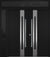 Nova Inox S2 Modern Exterior Double Door 72x80 W/ (1) 12