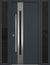 Nova Inox S2 Modern Exterior Single Door W/ (2) 12