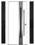 Nova Inox S2 Modern Exterior Single Door W/ (2) 12