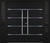 Nova Inox S3 Modern Exterior Double Door W/ (2) 12