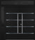 Nova Inox S3 Modern Exterior Double Door 72x80 W/ (1) 12