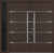 Nova Inox S3  Modern Exterior Double Door W/ (1) 12