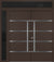 Nova Inox S3 Modern Exterior Double Door 72x80 W/ (1) 12