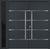 Nova Inox S3  Modern Exterior Double Door W/ (1) 12
